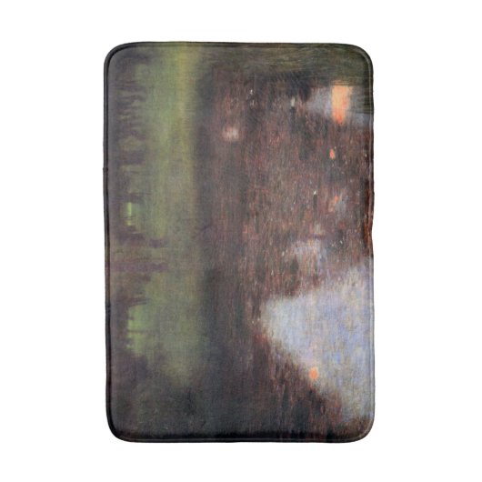 カマーキャッスルグラウンドに落ち着いた池グスタフクリムト バスマット (正面縦)