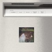 カマーキャッスルグラウンドに落ち着いた池グスタフクリムト マグネット (インサイチュ (食洗機))