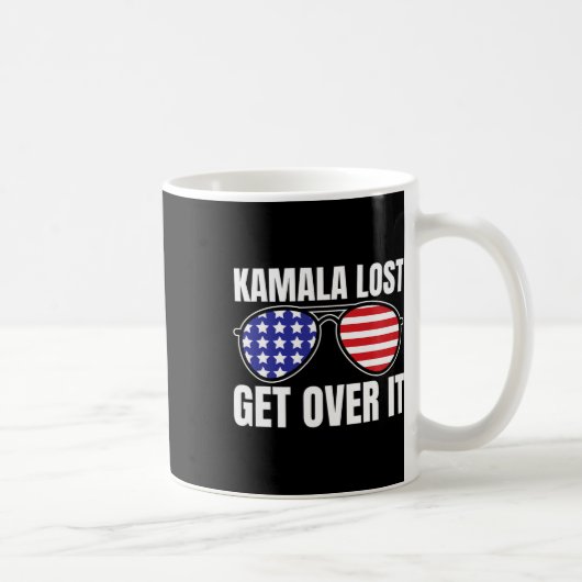 カマ失ったラItを乗り越えおもしろいるトランプ勝利エレクトティ コーヒーマグカップ (右)