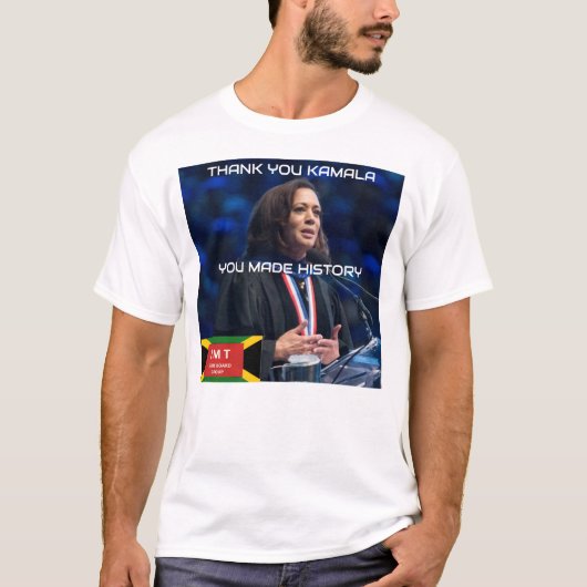 カマ感謝していラウ。メンズベーシックTシャツ Tシャツ (正面)