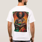 カマ感謝していラウ。メンズベーシックTシャツ Tシャツ (裏面)