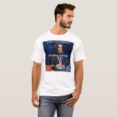 カマ感謝していラウ。メンズベーシックTシャツ Tシャツ (正面フル)