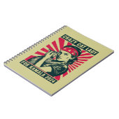 カマ熱狂するラ2024のキャットレディ ノートブック (左側)