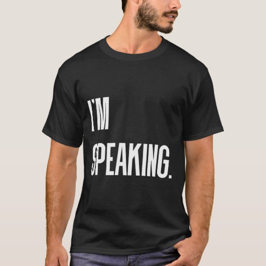 カマ話ラハリスディベート引用文 Tシャツ (正面)