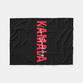 カマ話ラ・ハリス副大統領討論投票 フリースブランケット (正面(横))