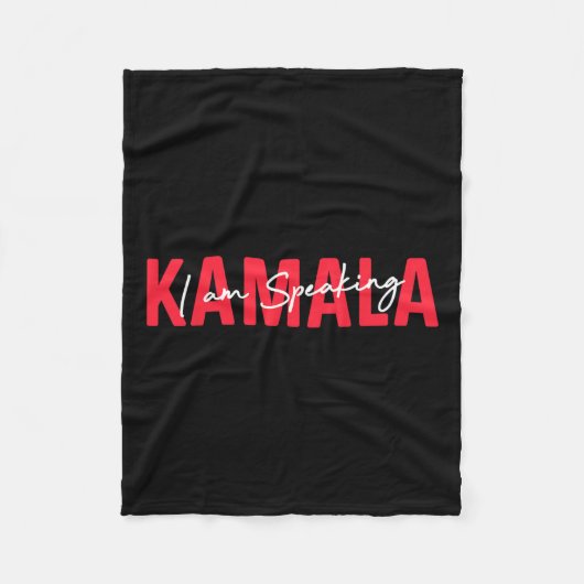 カマ話ラ・ハリス副大統領討論投票 フリースブランケット (正面)