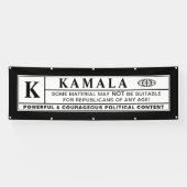 カマ警告ラ標識 横断幕 (横)