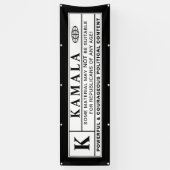 カマ警告ラ標識 横断幕 (縦)