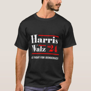 カマ選ラハリス& Tim Walz 2024 Tシャツ