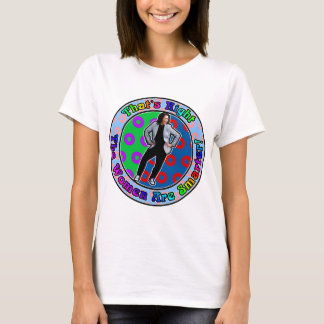 カマ頭が切れるラは、女は頭が切れるだ Tシャツ