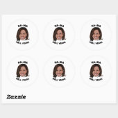 カマ・ヘルYEH KAMALA HARRIS 2020 ラウンドシール (シート)