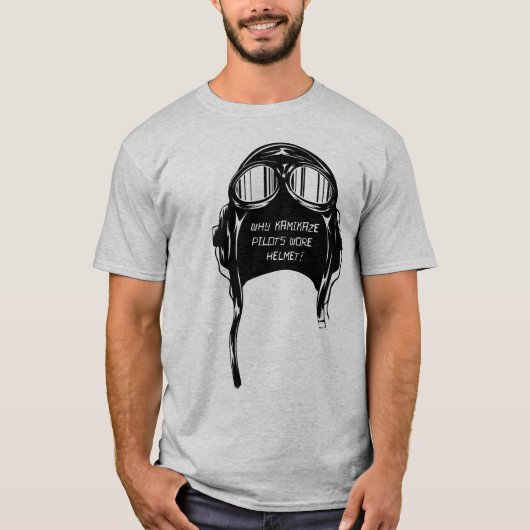 カミカゼのパイロット Tシャツ (正面)