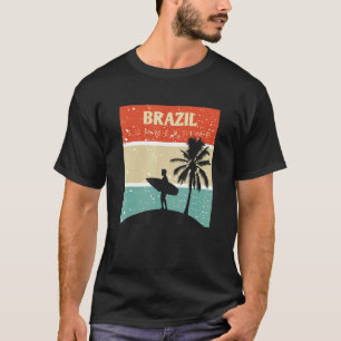 カミサブラジルサーフサーフィンリオデジャネイロブラジルB Tシャツ