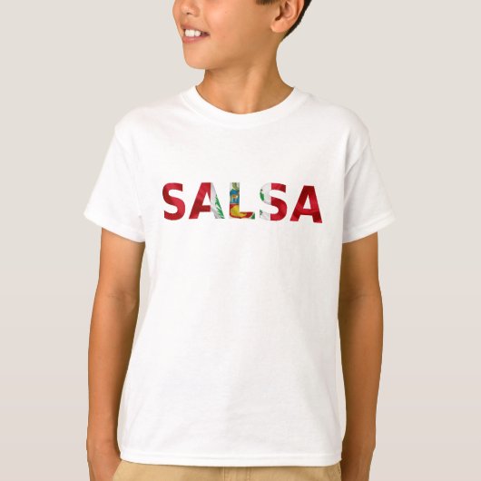 カミセタサルサペルー Tシャツ (正面)