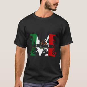 カミセタメキシココンバンデラオルグルロメキシコ Tシャツ