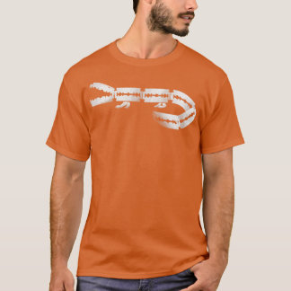 カミソリのワニ Tシャツ