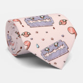 カミソリ刃セミコロンYamiかわいい ネクタイ (ロール)