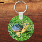 カミツキガメのキーチェイン#3 キーホルダー (正面)