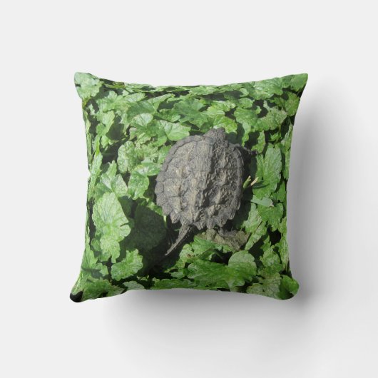 カミツキガメ枕 クッション (裏面)