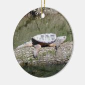 カミツキガメ セラミックオーナメント (左)