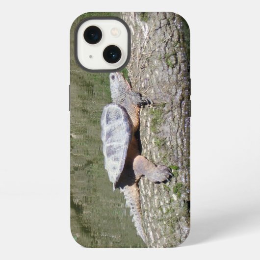 カミツキガメ iPhoneケース (裏面)