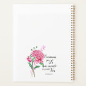 カミナーレ・スペインのフェ・バイブル プランナー手帳 (裏面)