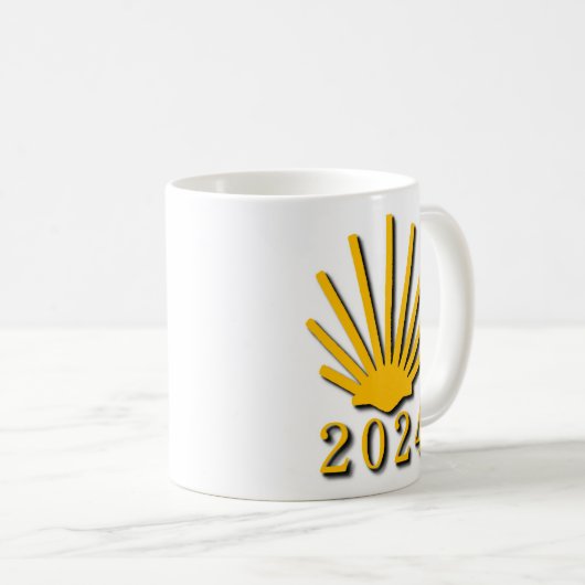 カミノデサンチアゴ2024 コーヒーマグカップ (正面右)