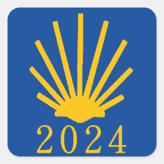 カミノデサンチアゴ2024 スクエアシール