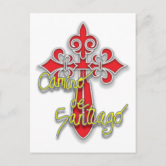カミノデサンティアゴクロス ポストカード
