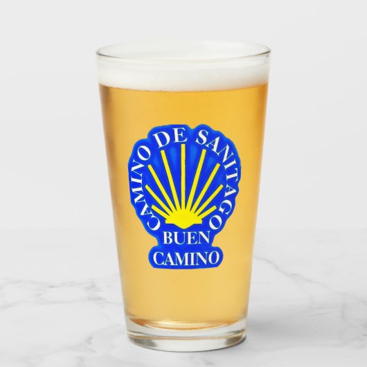 カミノデサンティアゴブエンカミノホタテ タンブラーグラス (ドリンク正面)