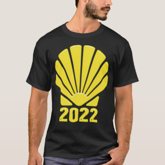 カミノデサンティアゴ2022セントジェームズS巡礼 Tシャツ