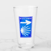 カミノデサンティアゴ タンブラーグラス (正面)