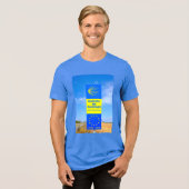 カミノデサンティアゴ トライブレンドTシャツ (正面全面)