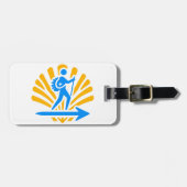 カミノデサンティアゴ ラゲッジタグ (正面横)