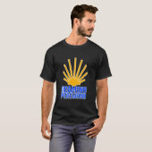 カミノデサンティアゴ Tシャツ (正面フル)