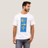 カミノデサンティアゴTシャツ Tシャツ (正面フル)