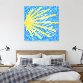 カミノホタテ貝 キャンバスプリント (インサイチュ (寝室))