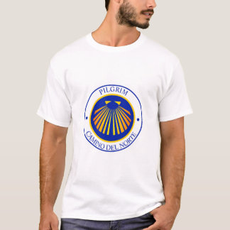 カミノ・デル・ノルテの巡礼者 Tシャツ