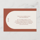 カミラストアーモダンチ結婚ーズ エンクロージャーカード (正面)