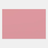 カミラダスティピンク春ワイルドフラワーフローラ ラッピングペーパーシート (正面3)