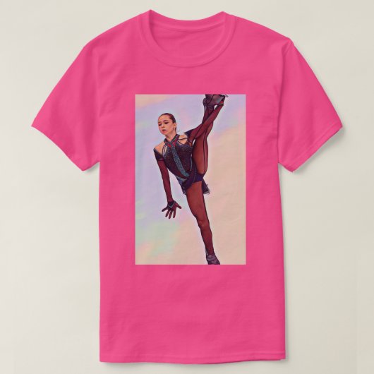 カミラヴァリエバ23 Tシャツ (デザイン正面)