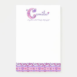 カミラ名とは文字Cカスタムの注釈を投稿 ポストイット