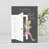 カミングアウトパーティーの招待状 招待状 (スタンド正面)