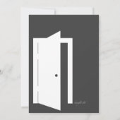 カミングアウトパーティーの招待状 招待状 (裏面)