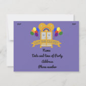 カミングアウト・パーティーの招待状 (裏面)