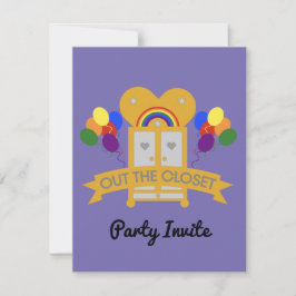 カミングアウト・パーティーの招待状