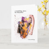 カミングズは引用文空白のカード カード (黄色い花)