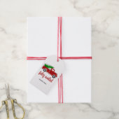 カミンサンルスティコアルヴォーレデナタルギフトラベル ギフトタグ (より糸付き)