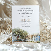 カミンスキー・ハウス美術館での結婚式 招待状