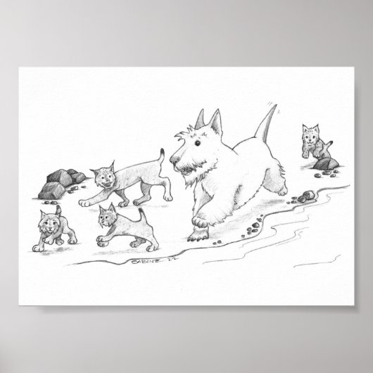 カミーと子猫たち ポスター (正面)